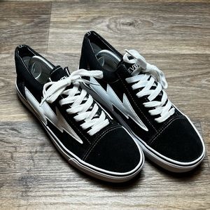 Revenge x Storm Ian Conner Black Rag Sneaker Vans Men size 8